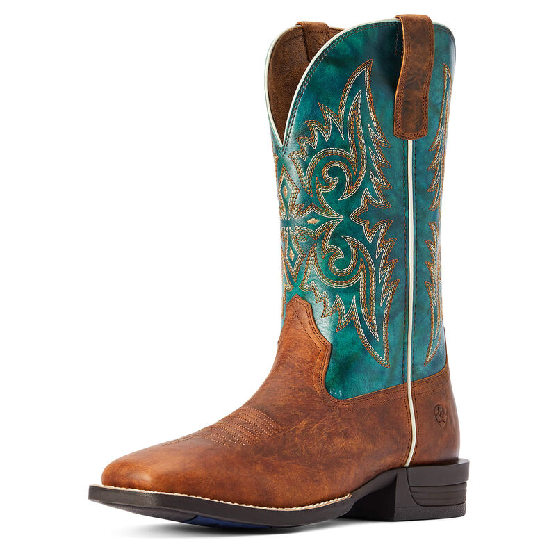 Ariat Westernstiefel Herren - Wild Thang Braun/Türkis ( XIMQL-0534 )